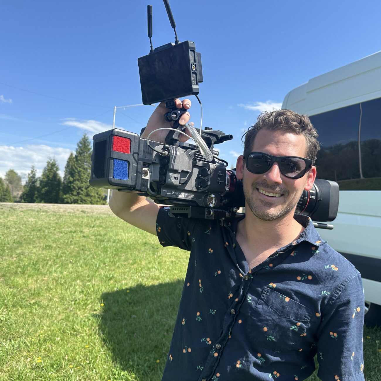 Operating the Sony FX9 with a Canon 50-1000mm cine zoom lens — delivering broadcast-level cinematography in Knoxville and beyond